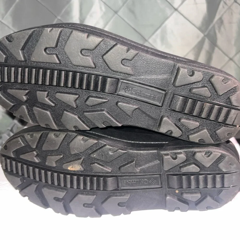 Columbia YC1145-013 Boots Powderbug‎ Plus Black Treasure Kids Size 7